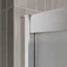 Душевая шторка на ванну BELBAGNO LUCE-VF-11-90/145-P-Cr